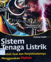 sistem tenaga listrik - contoh soal dan penyelesaiannya menggunakan matlab