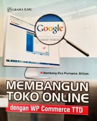 Image of Membangun Toko Online; Dg WP Commerce TTD