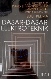 Image of DASAR-DASAR ELEKTROTEKNIK JILID.1