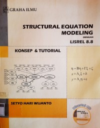 Image of Structural Equation Modeling dengan Lisrel 8.8
