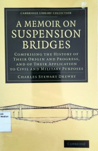 Image of A Memoir on Suspension  Bridges
