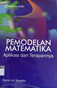 Pemodelan Matematika; Aplikasi dan Terapannya