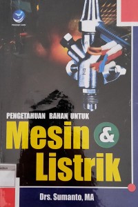 Image of Pengetahuan Bahan Untuk Mesin Dan Listrik