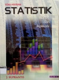 Image of Statistik ; Teori dan Aplikasi Jilid 1