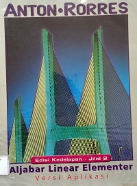 Image of Aljabar Linear Elementer versi Aplikasi;Jilid 1