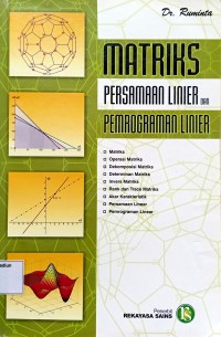 Matrik Persamaan Linier dan Pemrograman Linier