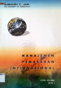 Image of Manajemen Pemasaran Internasional;Jilid 1