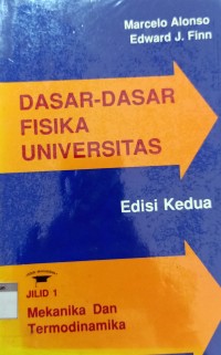 Image of Dasar-dasar Fisika Universitas;Jilid 1
