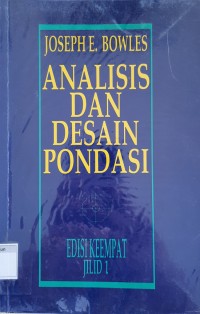 Analisis dan Desain Pondasi