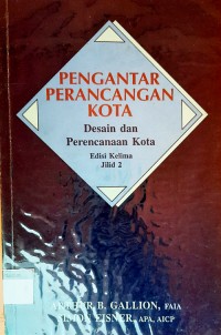 Image of Pengantar Perancangan Kota;Jilid 2