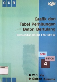 Image of Grafik dan Tabel Perhitungan Beton Bertulang