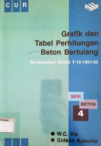 Grafik dan Tabel Perhitungan Beton Bertulang