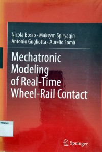 Mechatronic Modeling of Real-Time Wheel-Rail Contact