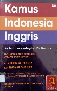 Kamus Indonesia Inggris;An Indonesian-English Directionary