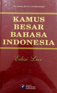 Kamus Besar Bahasa Indonesia