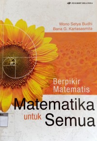 Berpikir Matematis ; Matematika untuk Semua