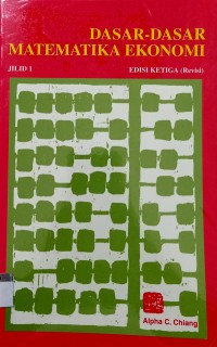 Image of Dasar - Dasar Matematika Ekonomi Jilid 1