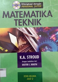 Image of MATEMATIKA TEKNIK JILID. 1