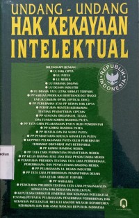 Image of Undang-Undang Hak Kekayaan Intelektual