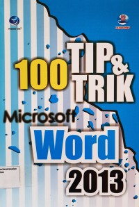 100 Tip & Trik Microsoft Word 2013