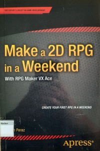 Make a 2D RPG in a Weekend