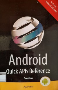 Image of Android Quick APIs Reference