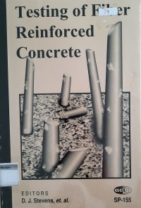 Image of Testing of Fiber Reinforced Concrete (Book)