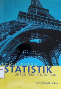 Image of PRINSIP-PRINSIP STATISTIK UNTUK TEKNIK DAN SAINS
