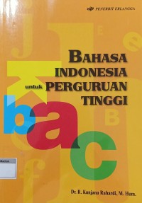 Image of Bahasa Indonesia untuk Perguruan Tinggi