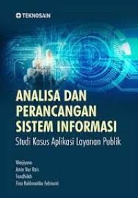 Analisa dan Perancangan SIstem Informasi