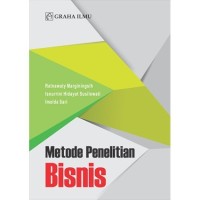 Image of Metode Penelitian Bisnis