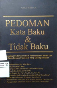 Image of Pedoman Kata Baku & Tidak Baku