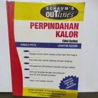 Image of Schaum's Outlines Perpindahan Kalor