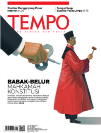 Image of Tempo; Babak-Belur Mahkamah Konstitusi