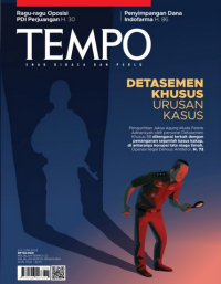 Image of Tempo; Detasemen Khusus Urusan Kasus