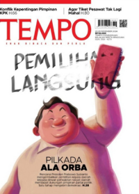 Image of Tempo; Pilkada ala Orba