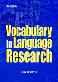 Vocabulary in Language Research