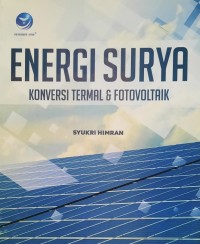 Image of Energi Surya : Konversi Termal & Fotovoltaik
