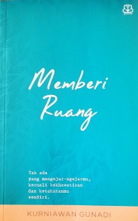 Memberi Ruang